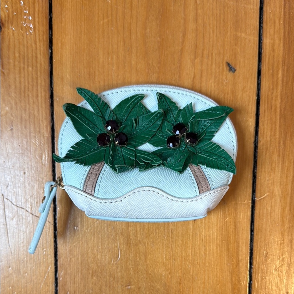 Kate Spade Tropical Keychain Coin Purse
